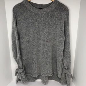 Miss Me Sweater With Tie Bell Sleeves Size Small